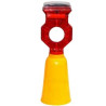 Solar Warning Light Cone Mountable