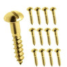 WOOD SCREWS C.S.K ROUND HEAD (S.S)